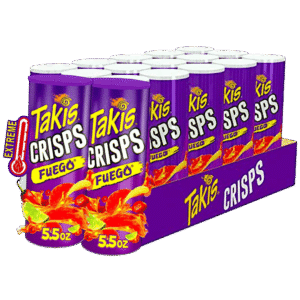 TAKIS CRISPS FUEGO 5.5 OZ 15 CASE