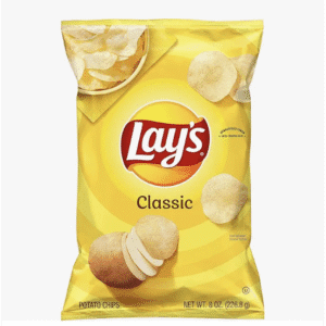 LAYS CLASSIC POTATO CHIPS 24 CASE