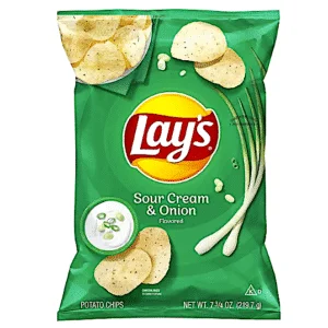 LAYS SOUR CREAM & ONION 24 CASE