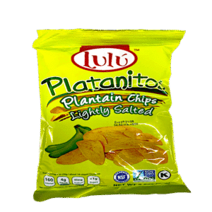 LULU PLATANITOS LIGHTLY CHIPS 30 CASE
