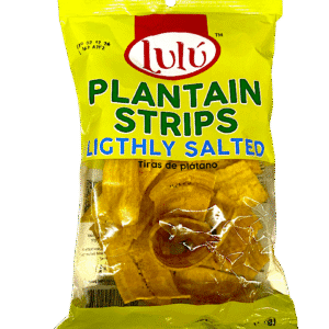 PLANTAIN STRIPS LIGTHLY SALTED 24 CASE