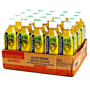 ALOEVINE MANGO JUICE DRINCK 20 CASE