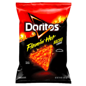 DORITOS FLAMIN HOT RED NACHO 64 CASE
