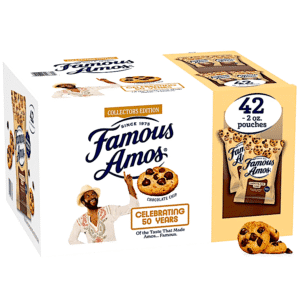 FAMOUS AMOS CHOCOLATE CHIP COOKIES 2 OZ.42 CASE