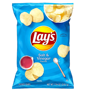 LAYS SALT AND VINEGAR CHIPS 64 CASE