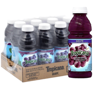TROPICANA GRAPE JUICE 12 PACKS