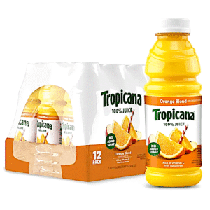 TROPICANA ORANGE JUICE 12 PACKS