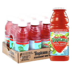 TROPICANA STRAWBERRY KIWI JUICE 12 PACKS