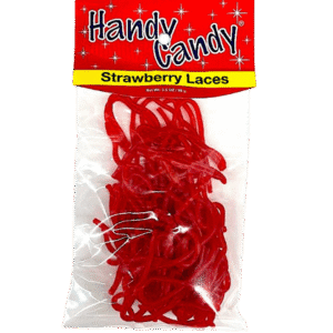HANDY STRAWBERRY LACES 12 CASE