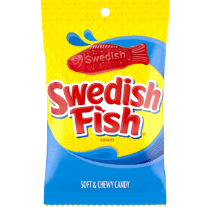 SWEDISH FISH GUMMI CANDY 12 CASE