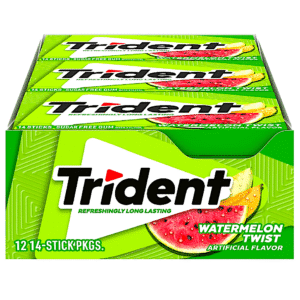 TRIDENT WATERMELON 14 STICKS 12 CASE