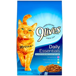 9 LIVES DAILY ESSENTIALS BLUE 3.15 LBS 4 CASE