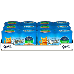 9 LIVES MEATY PATE CHICKEN DINNER 5.5 OZ 24 CASE