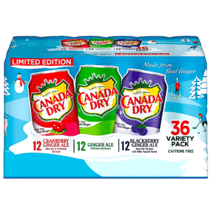 CANADA DRY CAN WINTER VARIETY 12 OZ.36 CASE