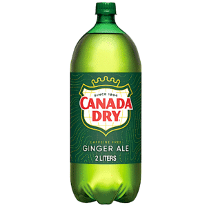 CANADA DRY GINGER ALE DRINK 2 LITERS 6 CASE