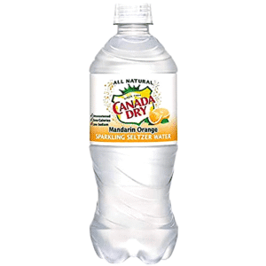 CANADA DRY SELTZER M ORANGE 20 OZ 24 CASE