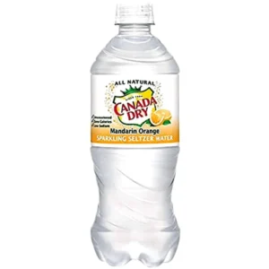 CANADA DRY SELTZER ORANGE 20 OZ 24 CASE
