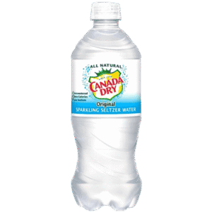 CANADA DRY SELTZER WATER ORIGINAL 20 OZ 24 CASE