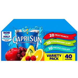 CAPRI SUN VARIETY PACK 6 FL. OZ. POUCHES 40 CASE