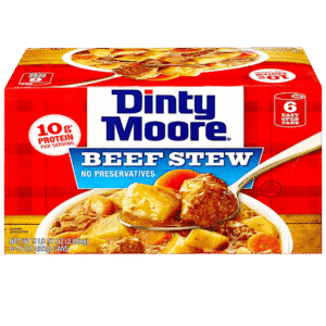DINTY MOORE BEEF STEW, SOUP 15 OZ. 12 CASE
