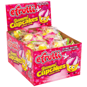 EFRUTTI GUMMI CUPCAKE 0.28 OZ 60 CASE
