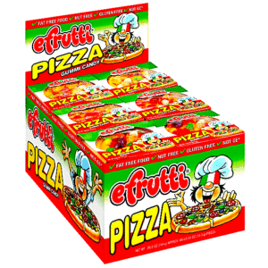 EFRUTTI GUMMI PIZZA 0.55 OZ 46 CASE