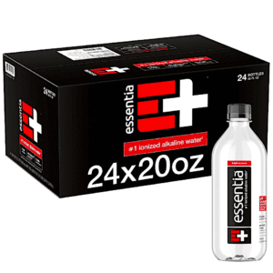 ESSENTIA IONIZED WATER 20 OZ 24 CASE
