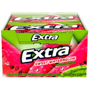 EXTRA GUM SWEET WATERMELON 15 STICK 10 CASE