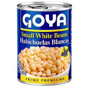 GOYA SMALL WHITE BEANS 15 OZ 24 CASE