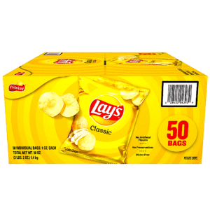 LAYS CLASSIC CHIPS 1 OZ 50 CASE