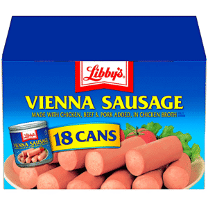 LIBBY'S VIENNA SAUSAGE 4.6 OZ. 18 CASE SC