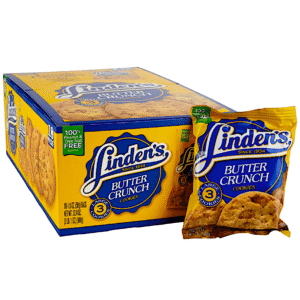 LINDEN'S BUTTER CRUNCH COOKIES 1.8 OZ. 18 CASE