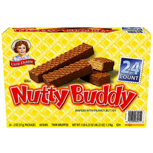 LITTLE DEBBIE NUTTY BUDDY BARS 2 OZ. 24 CASE