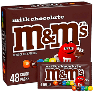 M&M’S MILK CHOCOLATE FULL SIZE 1.69 OZ. 48 CASE