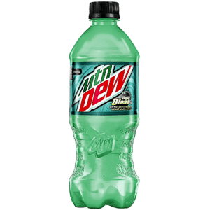 MOUNTAIN DEW BAJA BLAST 20 OZ 24 CASE