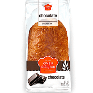 OVEN DELIGHT CHOCOLATE CROISSANT 3.2OZ 2 PACKS 6-12 CASE