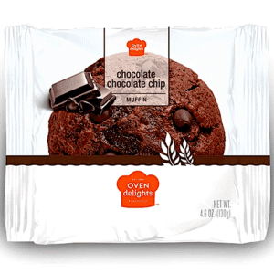 OVEN DELIGHTS CHOCOLATE MUFFIN 4.6 OZ 2 PACKS 6-12 CASE