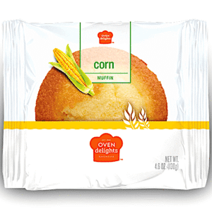 OVEN DELIGHTS CORN MUFFIN 4.6 OZ 2 PACKS 6-12 CASE