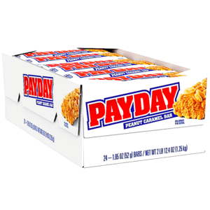 PAYDAY PEANUT CARAMEL CANDY 1.85 OZ. 24 CASE