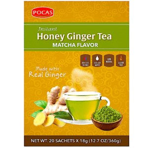 POCAS GINGER TEA MATCHA 20 CASE