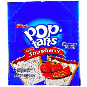 POP TARTS STRAWBERRY 3.3 OZ 2 PACKS 6-12 CASE