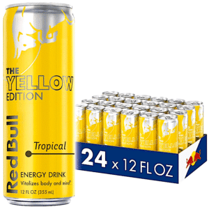 RED BULL YELLOW EDITION TROPICAL 12 OZ 24 CASE