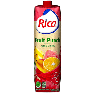 RICA JUICE FRUIT PUNCH 1 LITER 12 CASE