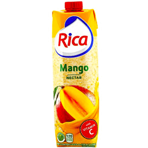 RICA JUICE MANGO 1 LITER 12 CASE