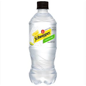 SCHWEPPES SELTZER LEMON LIME 20 OZ 24 CASE