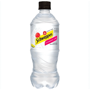 SCHWEPPES SELTZER RASPBERRY LIME 20 OZ 24 CASE