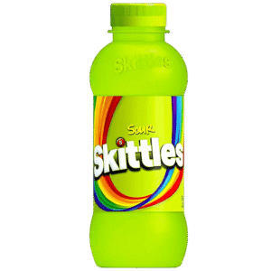 SKITTLES SOUR FRUIT DRINK 14 OZ 12 CASE