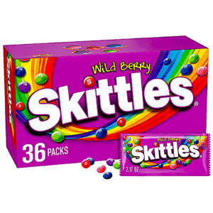 SKITTLES WILD BERRIES 2.17 OZ 36 CASE