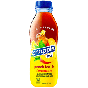 SNAPPLE PEACH TEA LEMONADE 16 OZ 24 CASE