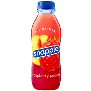 SNAPPLE RASPBERRY PEACH JUICE 16 OZ 24 CASE